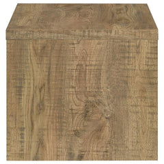 Lynette Square Engineered Wood End Table Mango - 704127