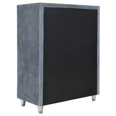 Antonella 5-drawer Bedroom Chest Grey - 223585