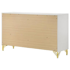 Lucia 6-drawer Dresser White - 224733