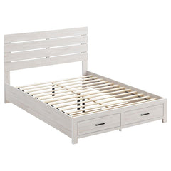 Brantford 5-piece Eastern King Bedroom Set Coastal White - 207050KE-S5