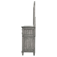 Avenue 8-drawer Dresser with Mirror Weathered Grey - 224033M