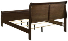 Louis Philippe 5-piece Eastern King Bedroom Set Cappuccino - 202411KE-S5