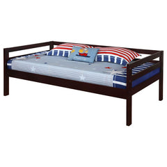 Sandler Wood Twin Triple Bunk Bed Cappuccino - 400302