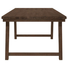 Reynolds 5-piece Rectangular Dining Table Set Brown Oak - 107591-S5