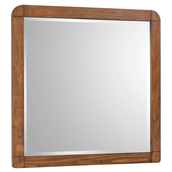 Robyn Rectangular Dresser Mirror Dark Walnut - 205134