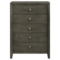 Serenity 5-piece Full Bedroom Set Mod Grey - 215841F-S5