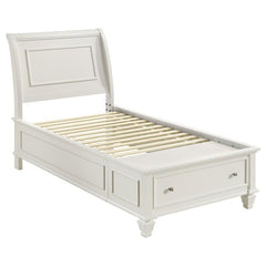 Selena 4-piece Twin Bedroom Set Cream White - 400239T-S4