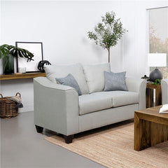 Salizar Upholstered Flared Arm Loveseat Sand - 508582