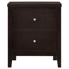 Carlton 5-piece California King Bedroom Set Cappuccino - 202091KW-S5