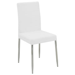 Maston Upholstered Dining Chairs White (Set of 4) - 120767WHT