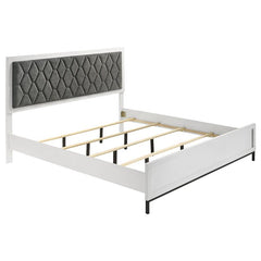 Sonora 5-piece California King Bedroom Set White - 224861KW-S5