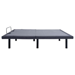 Clara Queen Adjustable Bed Base Grey and Black - 350131Q