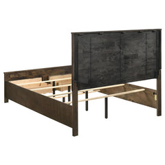Woodmont 5-piece Queen Bedroom Set Rustic Golden Brown - 222631Q-S5