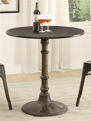 Oswego Round Bistro Dining Table Bronze - 100063