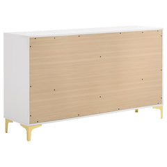 Kendall 6-drawer Dresser White - 224403