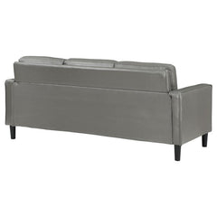 Ruth Upholstered Track Arm Sofa Grey - 508365