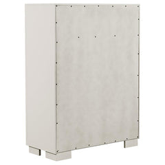 Jessica 5-drawer Chest White - 202995