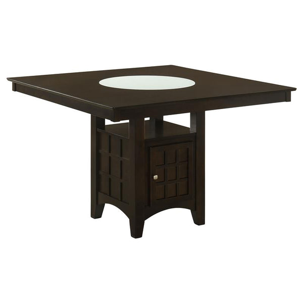 Gabriel Square Counter Height Dining Table Cappuccino - 100438