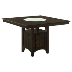 Gabriel Square Counter Height Dining Table Cappuccino - 100438