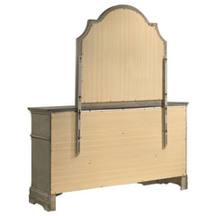 Manchester 7-drawer Dresser with Mirror Wheat Brown - 222893M