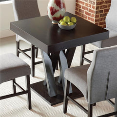 Freda Square Counter Height Table Cappuccino - 100523