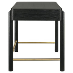 Arini 2-drawer Vanity Desk Makeup Table Black - 224337