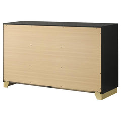 Caraway 6-drawer Dresser Black - 224783