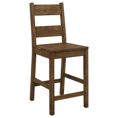 Coleman 5-piece Counter Height Dining Set Rustic Golden Brown - 192028-S5