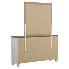 Stillwood 6-drawer Dresser with Mirror Vintage Linen - 223283M