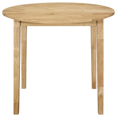 Bucknell 3-piece Dining Set with Drop Leaf Natural and Tan - 130006