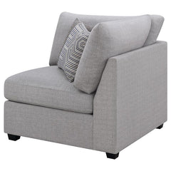 Cambria Upholstered Corner Grey - 551512