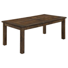 Coleman 7-piece Rectangular Dining Set Rustic Golden Brown - 107041-S7A