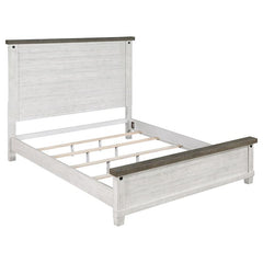Lilith 5-piece Queen Bedroom Set Distressed White - 224471Q-S5