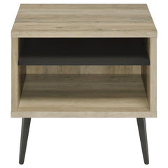 Welsh Square Engineered Wood Side End Table Antique Pine - 701037