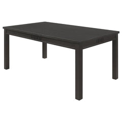 Marbrisa Rectangular Dining Table Matte Black - 123071