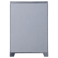 Eleanor 5-drawer Bedroom Chest Metallic Mercury - 223465