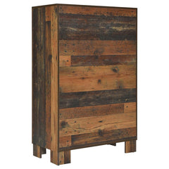 Sidney 5-piece Twin Bedroom Set Rustic Pine - 223141T-S5
