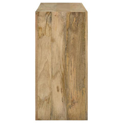 Benton Rectangular Solid Wood Sofa Console Table Natural - 704839