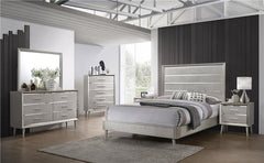 Ramon 5-drawer Bedroom Chest Metallic Sterling - 222705