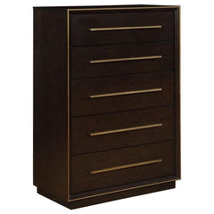 Durango 5-piece Queen Bedroom Set Smoked Peppercorn - 223261Q-S5