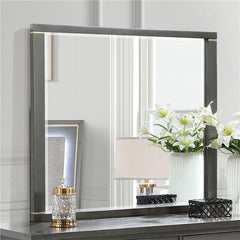 Kieran Dresser Mirror Grey - 224744