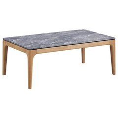 Polaris Rectangular SmartTop Coffee Table Grey and Light Oak - 707858