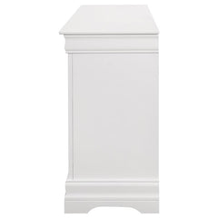 Louis Philippe 6-drawer Dresser White - 204693