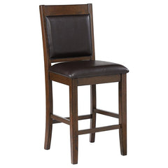Dewey 5-piece Rectangular Dining Set Brown and Walnut - 115208-S5