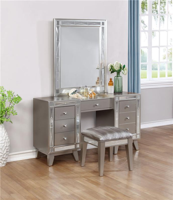 Leighton Vanity Mirror Metallic Mercury - 204928