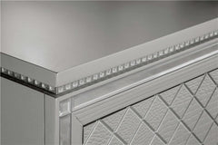 Eleanor 6-drawer Dresser Metallic Mercury - 223463