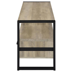 James 2-drawer Engineered Wood 48" TV Stand Distressed Pine - 704271