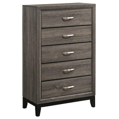 Watson 5-piece Queen Bedroom Set Grey Oak - 212421Q-S5