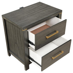 Kieran 4-piece California King Bedroom Set Grey - 224741KW-S4