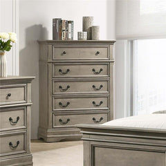 Manchester 5-drawer Bedroom Chest Wheat Brown - 222895